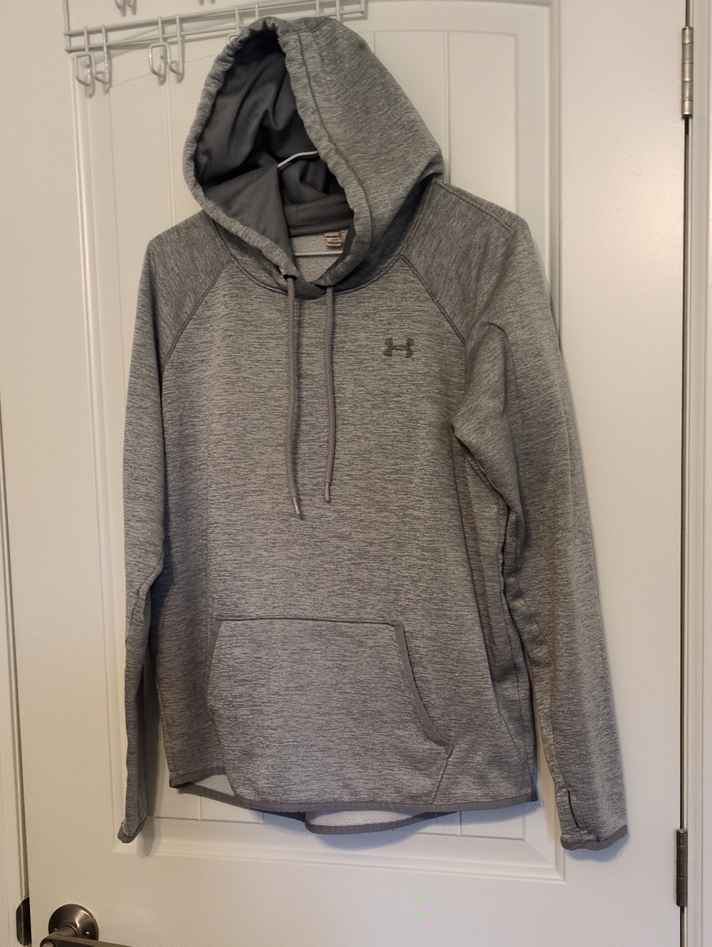 Under Armour Heather Gray  Pullover Hoodie